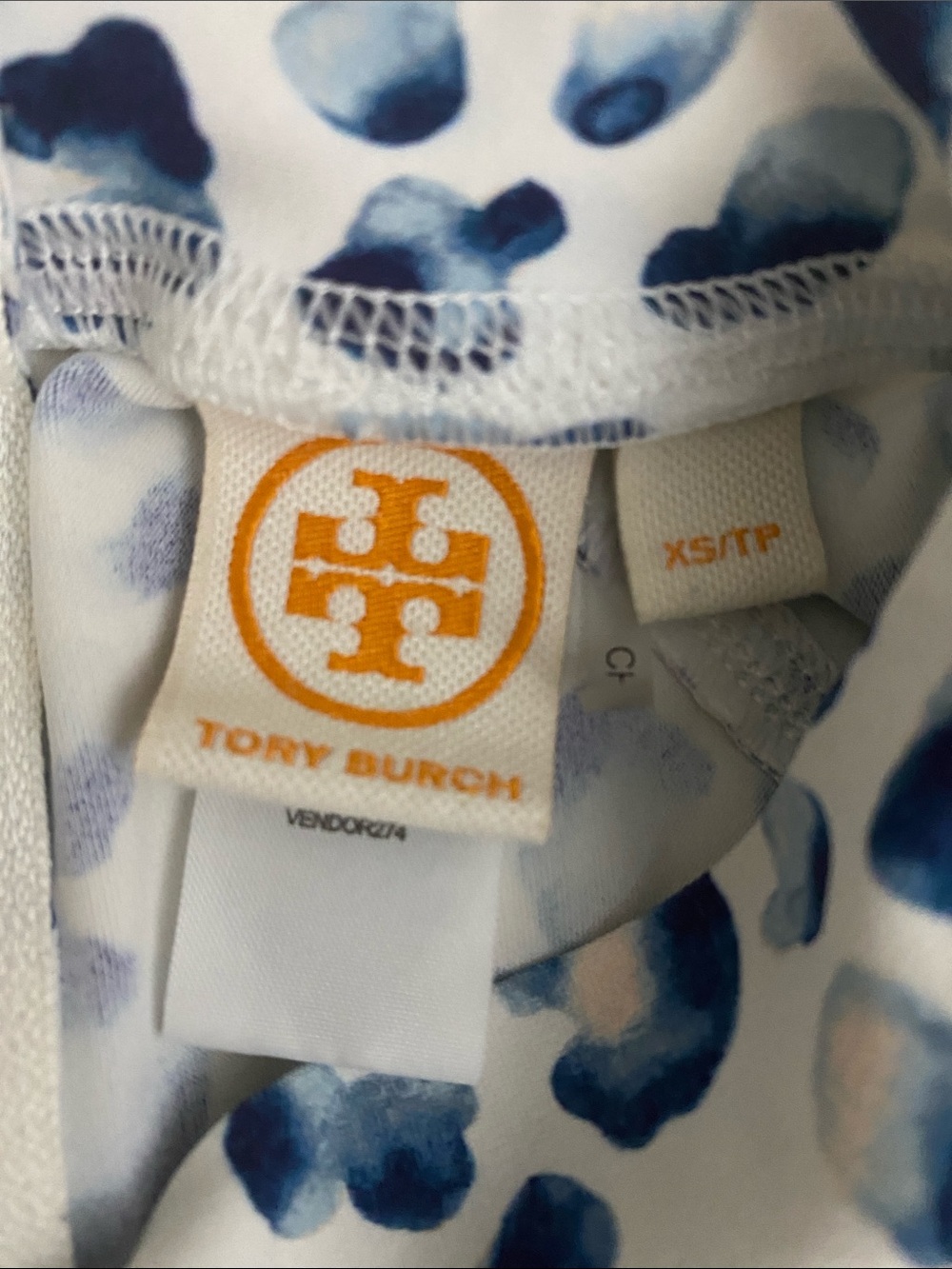 Tory Burch Sierra Rash guard Surf Top Shirt Sz XS - Picture 3 of 13